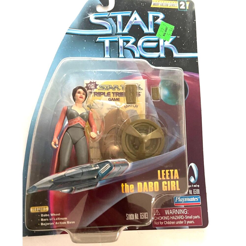 Star Trek Action Figure: Leeta, the Dabo Girl (Warp Factor Series 2, 1997, MIB)